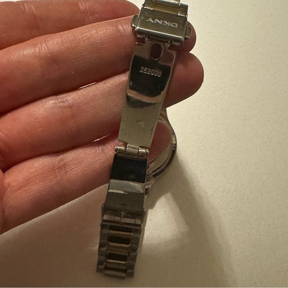 DKNY Silver and Gold Watch - Picture 4 of 7